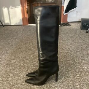 Saint Laurent Paris Leather Boots